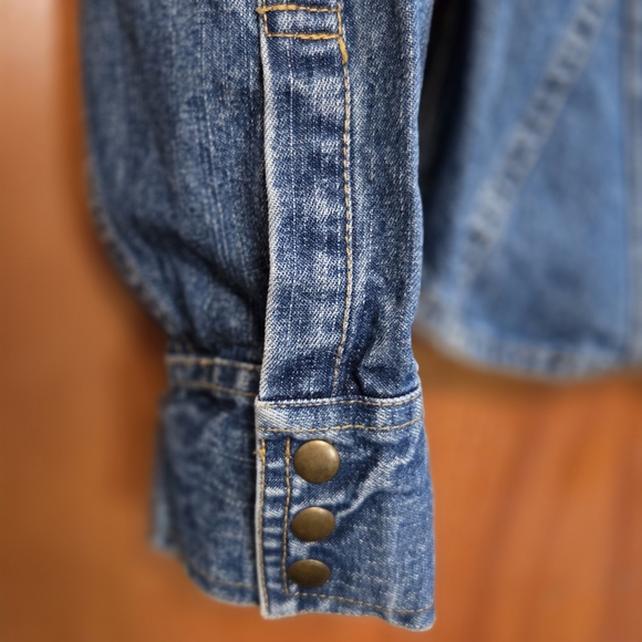 Arizona Jean Company Blue Denim Jacket - Picture 2 of 4